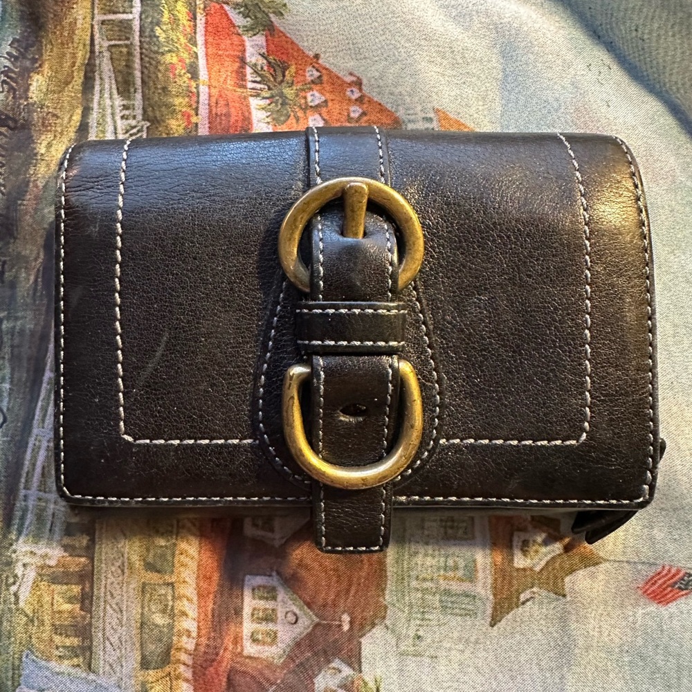 Vintage Y2K Coach Leather Wallet